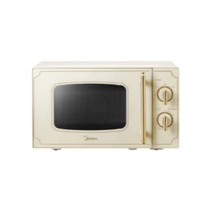 Midea MM720CJ7 Forno a microonde Solo Microonde 20 L 700 W 5 Livelli di Potenza Scongelamento colore Crema