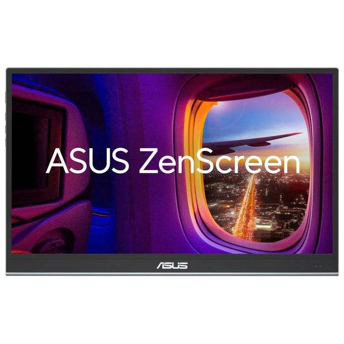 ASUS ZenScreen MQ16AHE Monitor portatile 15.6'' Full HD OLED Argento