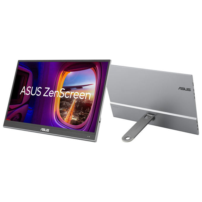 ASUS ZenScreen MQ16AHE Monitor portatile 15.6'' Full HD OLED Argento
