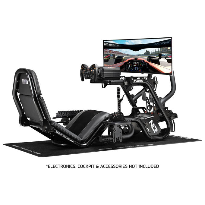 Next Level Racing NLR-R006 F-GT Pro Vassoio Tastiera e Mouse per Cockpit rotazione 125° carico max 10 Kg colore Nero
