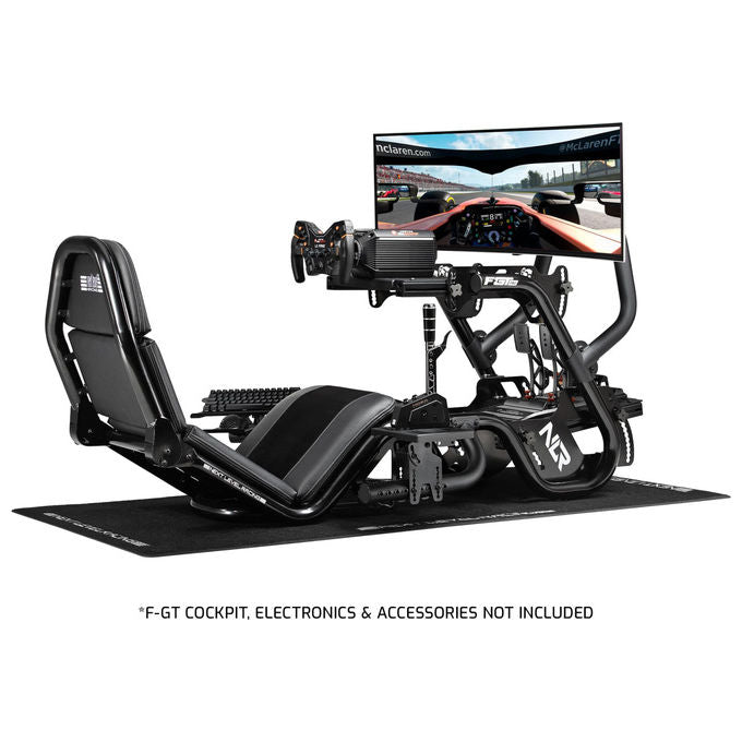 Next Level Racing NLR-R005 F-GT Pro Supporto Leva Cambio e Freno a Mano Acciaio Compatibile F-GT Pro Cockpit colore Nero