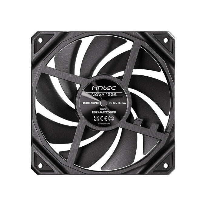 Antec Nova 12cm Ventola per Case Nero