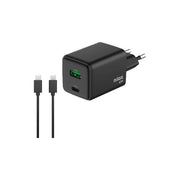 Nilox Caricatore Universale Gan 45W con 2 Porte Usb-C e Usb-A