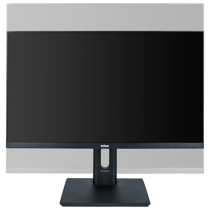 Nilox Monitor 23.8'' Full HD IPS con Webcam e Altoparlanti Neri