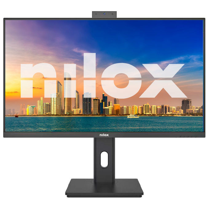 Nilox Monitor 24'' Full HD 120Hz IPS con Webcam Nero