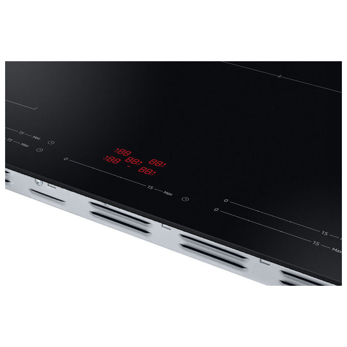 Samsung NZ85C5047FK Slim Fit Piano cottura Induzione 80 cm 5 zone Flex Zone Dual Ring Wi-Fi Touch colore Nero