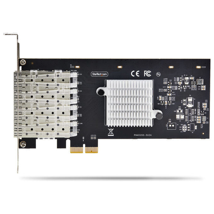 StarTech.com Scheda di Rete 4 Porte SFP GbE PCIe