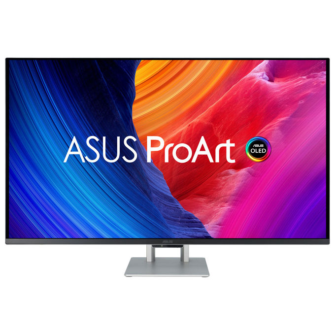 ASUS ProArt PA32UCDM Monitor 31.5'' 4K UHD QD-OLED Argento
