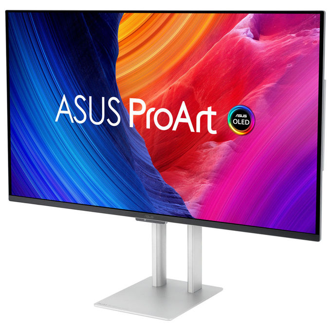 ASUS ProArt PA32UCDM Monitor 31.5'' 4K UHD QD-OLED Argento