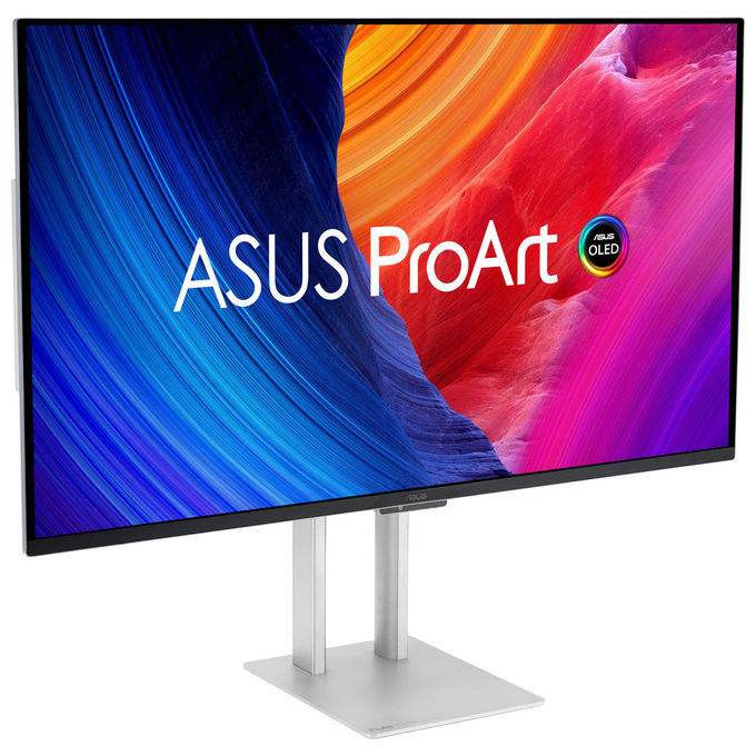 ASUS ProArt PA32UCDM Monitor 31.5'' 4K UHD QD-OLED Argento