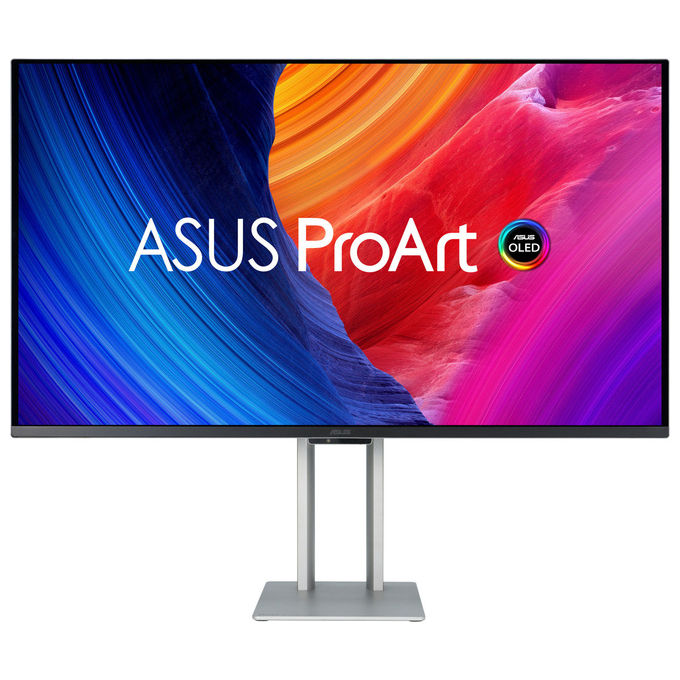 ASUS ProArt PA32UCDM Monitor 31.5'' 4K UHD QD-OLED Argento