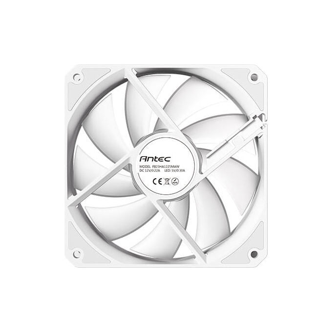 Antec P12 PWM ARGB Ventola per Case Bianco Set da 3