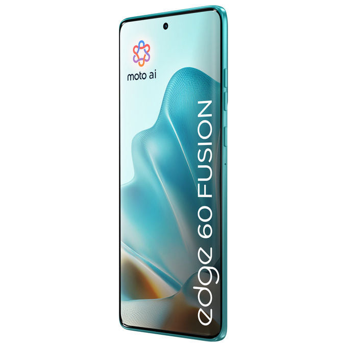 Motorola PB7E0034SE Edge 60 Fusion Smartphone 5G 6.67'' 8 GB 256 GB Android 15 Fotocamera 50 MP Batteria 5200 mAh colore Turchese