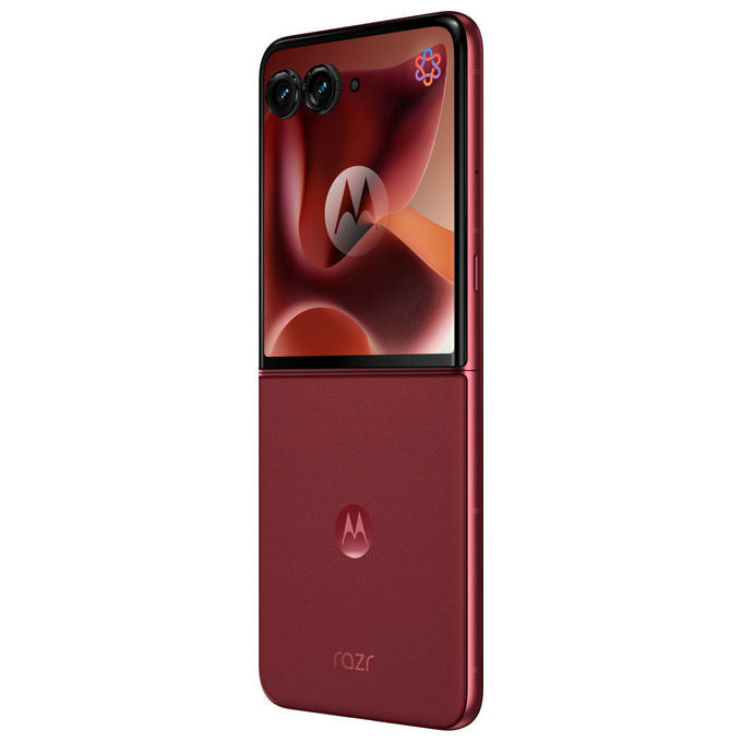Motorola Razr 60 Ultra smartphone pieghevole dual SIM, bordeaux