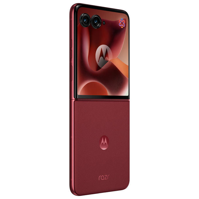 Motorola Razr 60 Ultra smartphone pieghevole dual SIM, bordeaux