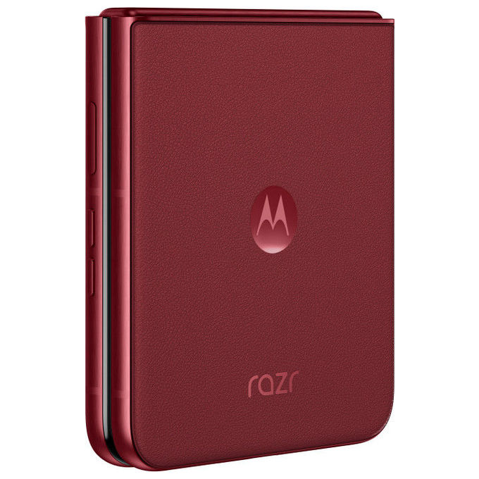 Motorola Razr 60 Ultra smartphone pieghevole dual SIM, bordeaux