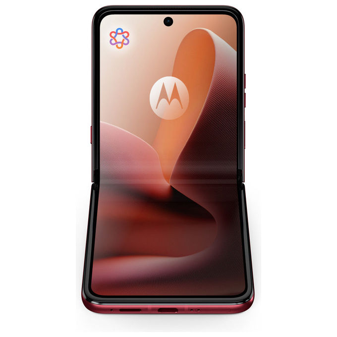 Motorola Razr 60 Ultra smartphone pieghevole dual SIM, bordeaux