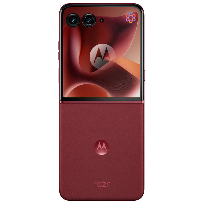 Motorola Razr 60 Ultra smartphone pieghevole dual SIM, bordeaux