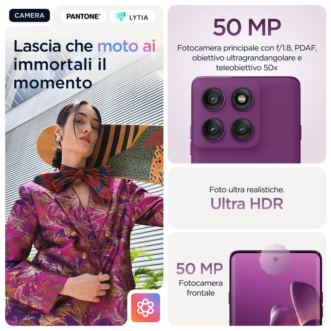 Motorola Edge 60 Pro 512GB 12GB Ram Viola