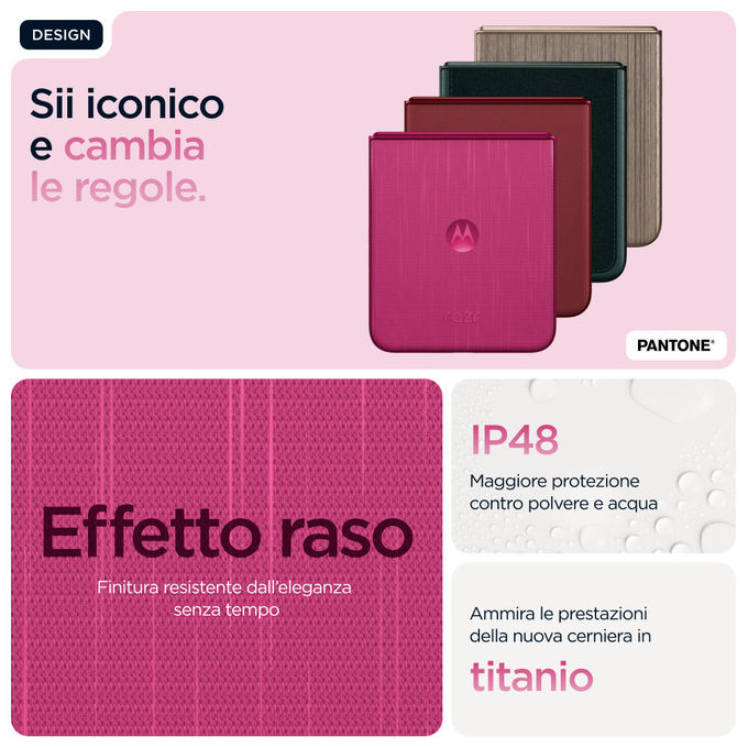 Motorola Razr 60 Ultra 5G 16GB 512GB Rosa