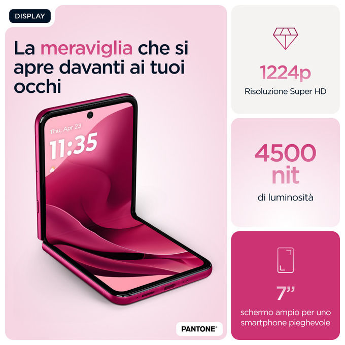 Motorola Razr 60 Ultra 5G 16GB 512GB Rosa