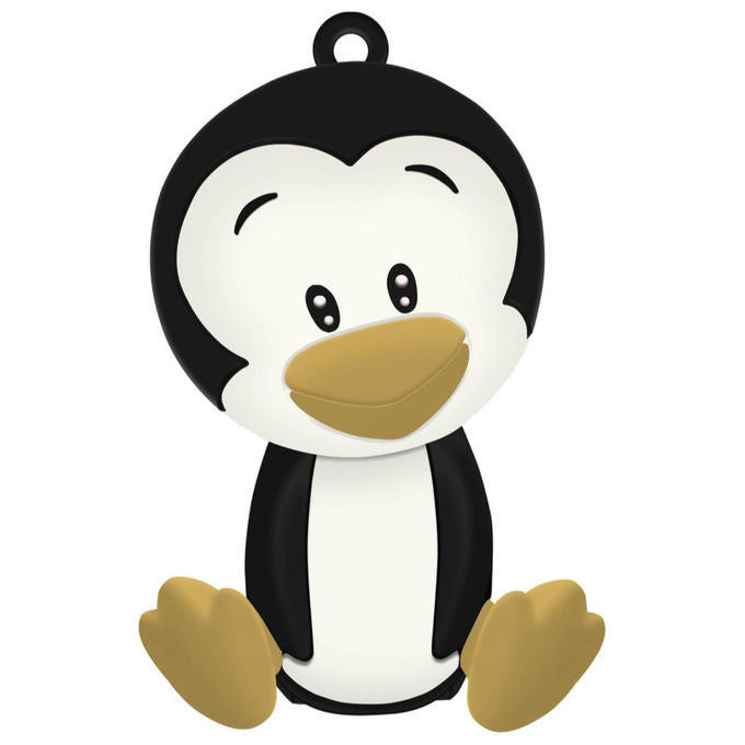 Celly Powerbank Pinguino 2600 mAh Nero, Bianco, Giallo