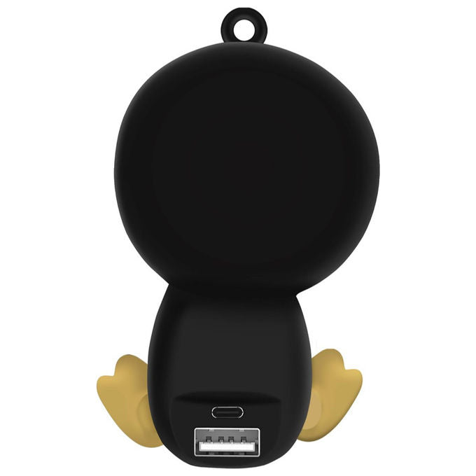 Celly Powerbank Pinguino 2600 mAh Nero, Bianco, Giallo