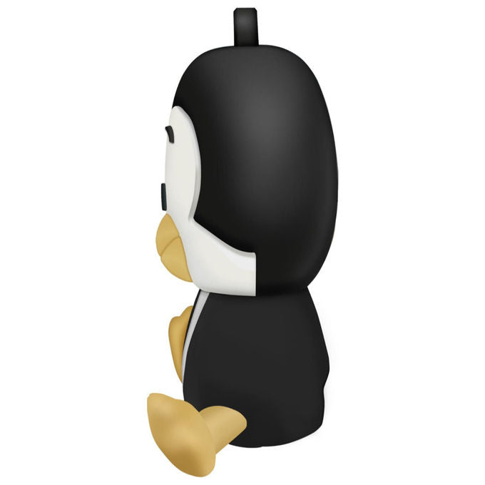 Celly Powerbank Pinguino 2600 mAh Nero, Bianco, Giallo