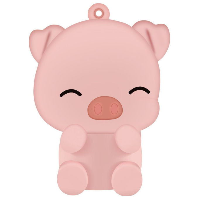 Celly power bank 2600 mAh polimeri di litio rosa