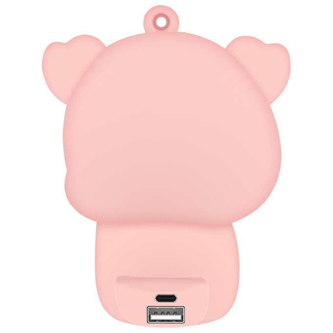 Celly power bank 2600 mAh polimeri di litio rosa