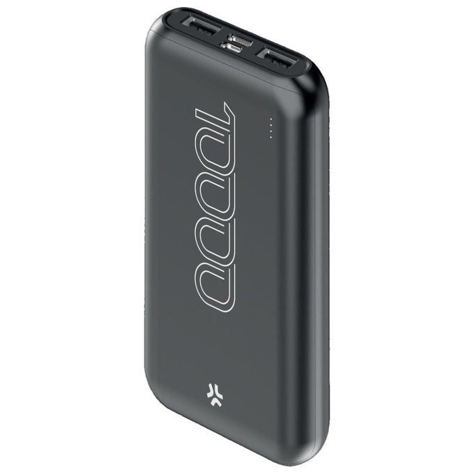 Celly Powerbank 10000 mAh Energy con USB-C nero