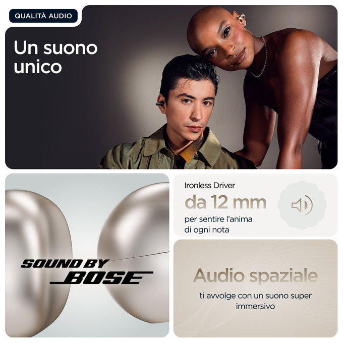 Motorola Moto Buds Loop Auricolari Wireless Bluetooth Beige