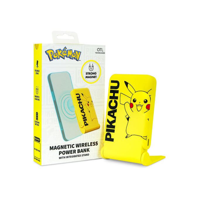 OTL Technologies Power Bank Pokemon Pikachu 5000 mAh Giallo