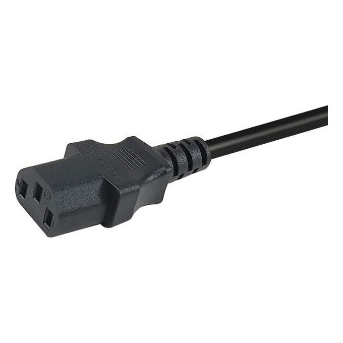 Equip Cavo Alimentazione Nero 3m CEE7-7 IEC C13