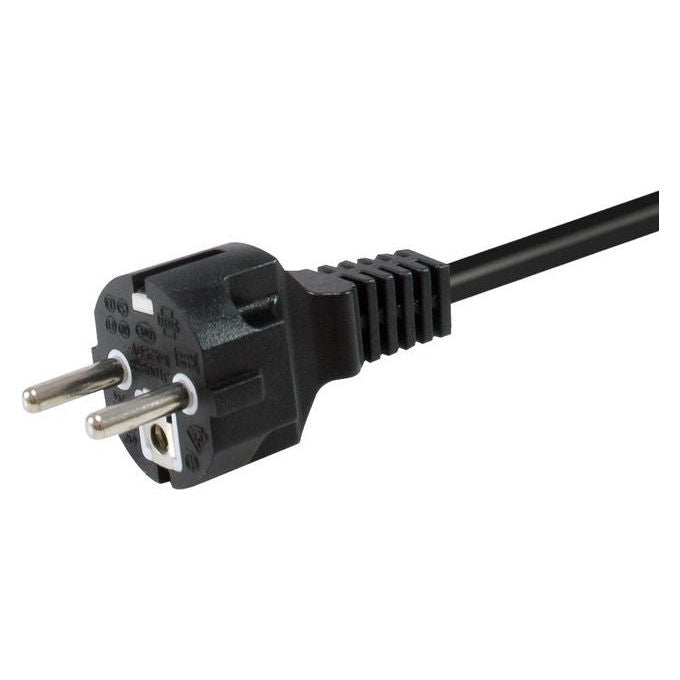 Equip Cavo Alimentazione Nero 3m CEE7-7 IEC C13