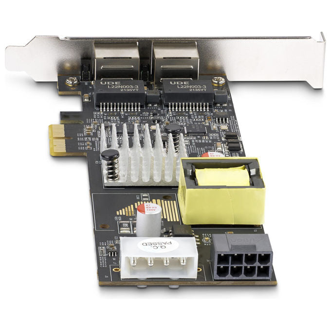 StarTech.com Scheda di Rete PoE 2 Porte 2.5Gbps PCIe