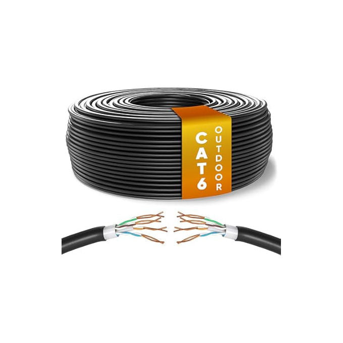 Panduit Cavo U-UTP CAT.6A Nero, 305 m