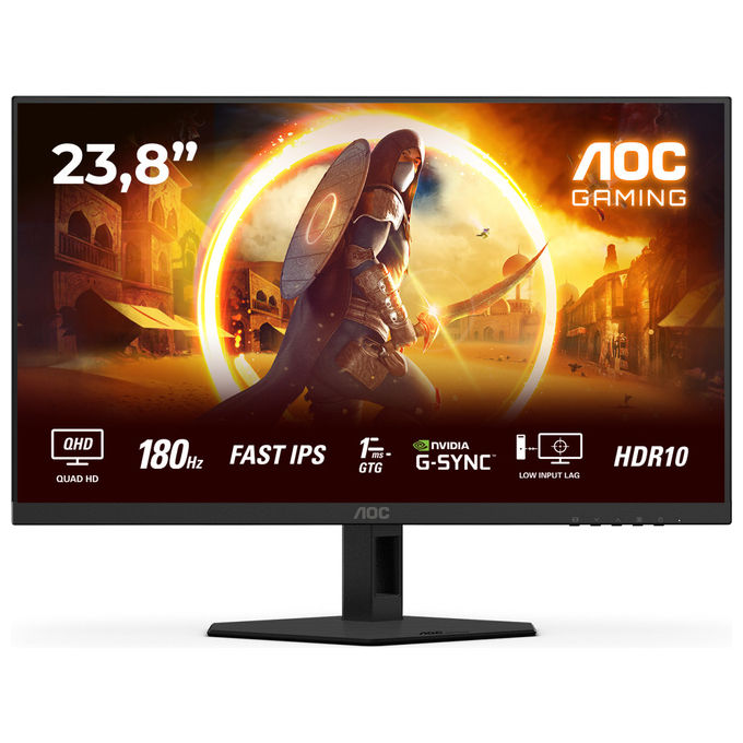 AOC Monitor Gaming Q24G4RE 23.8'' Qhd 180Hz