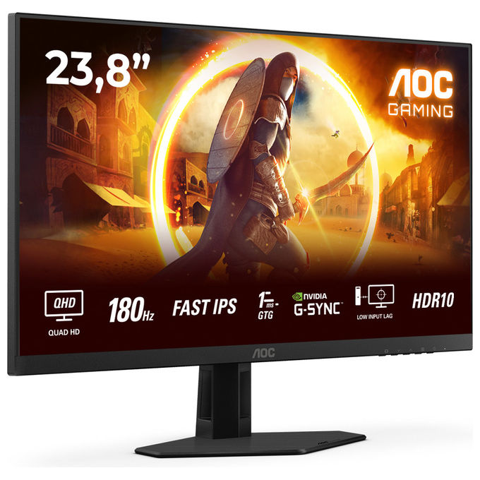 AOC Monitor Gaming Q24G4RE 23.8'' Qhd 180Hz