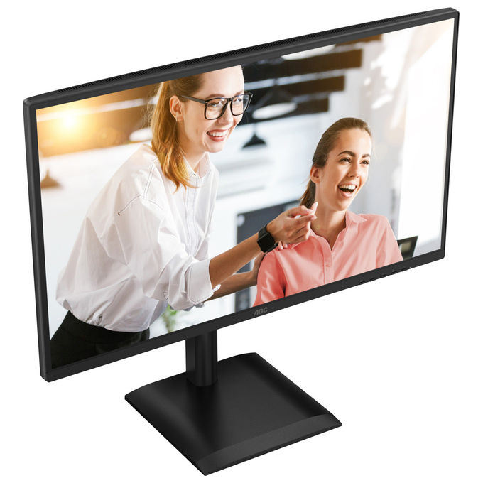 AOC Q27E4CV Monitor PC 27'' QHD IPS 120Hz USB-C 90W Power Delivery Hub USB Altoparlanti colore Nero