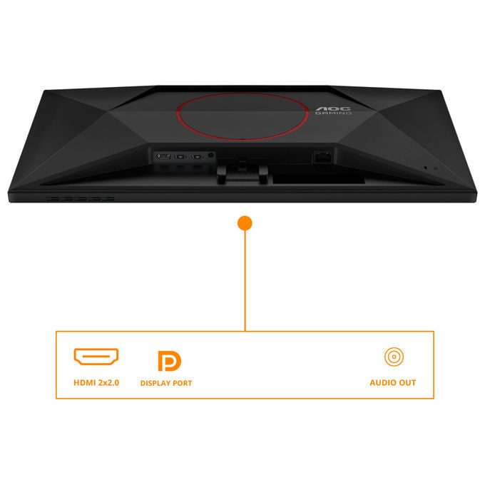 AOC Monitor Pc Gaming Q27G42XNE 27'' Quad Hd Led Nero Rosso