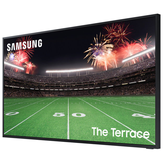 Samsung QE55LST7DAT The Terrace Smart TV Neo QLED 4K 55'' NQ4 AI Gen2 Quantum Matrix HDR+ IP56 Gaming Hub colore Nero