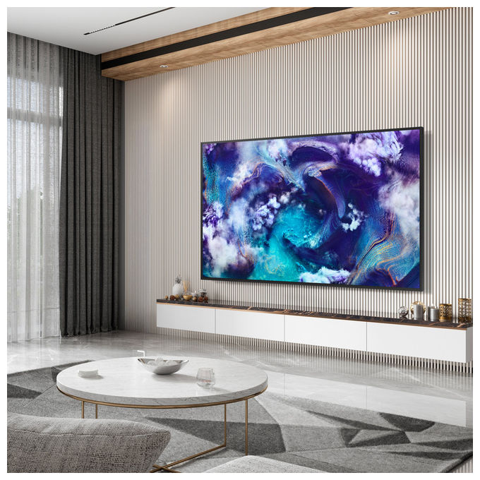 Samsung QE75QN900FTXZT Neo QLED Smart TV 75'' 8K Mini LED Processore NQ8 AI Gen2 Neo Quantum HDR 8K Pro Dolby Atmos colore Nero
