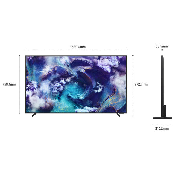 Samsung QE75QN900FTXZT Neo QLED Smart TV 75'' 8K Mini LED Processore NQ8 AI Gen2 Neo Quantum HDR 8K Pro Dolby Atmos colore Nero