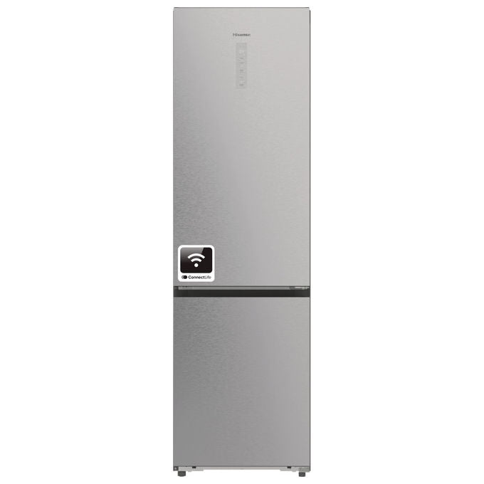 Hisense RB5P410SACC Frigorifero Combinato 413 L 203 cm Classe C 34 dB No Frost Total Wi-Fi Inverter colore Acciaio Inox