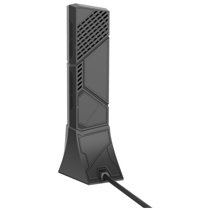 Asus ROG USB-BE92 Adattatore USB WiFi 7 BE6500 Tri-Band 6500 Mbps MLO 4096-QAM USB-A USB-C WPA3 colore Nero