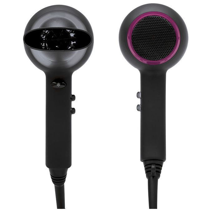 Revlon RVDR5823E1 Fast and Light Asciugacapelli 2000 W Ionico Ceramica 2 velocita' 3 temperature con Concentratore colore Nero