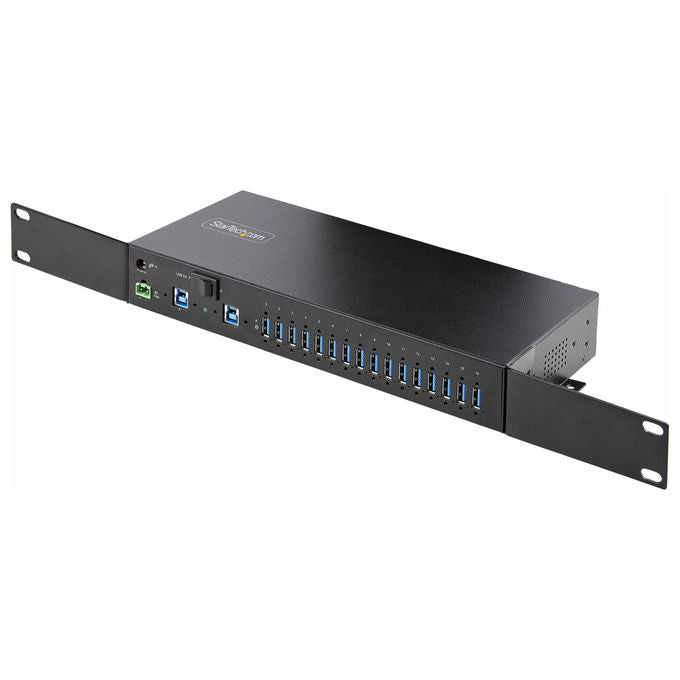 StarTech.com Hub Usb 16 Porte Industriale 5Gbps In Metallo