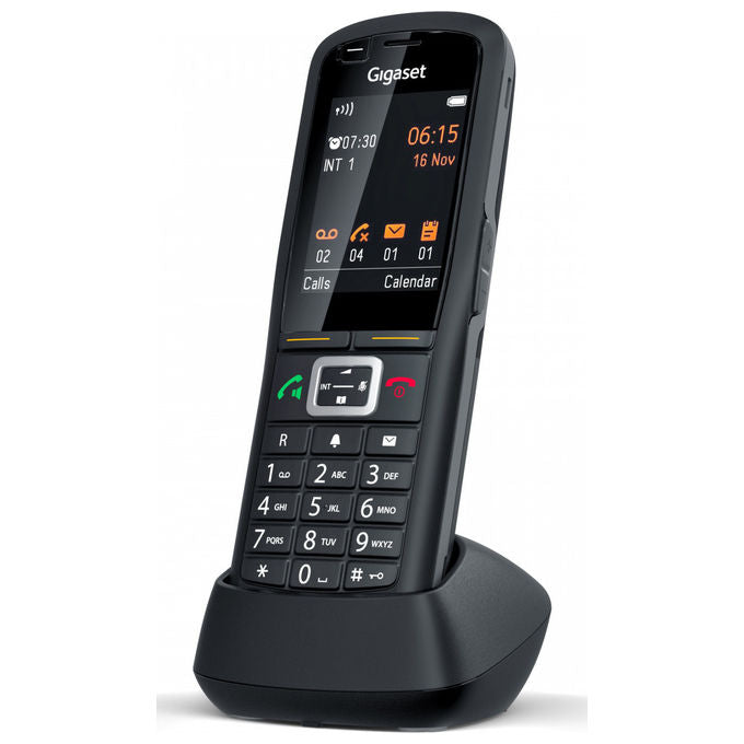 Gigaset R700H Pro Telefono Cordless DECT Nero Robusto