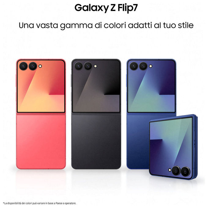 Samsung Galaxy Z Flip7, 512GB, 12GB RAM, Blu